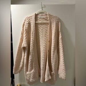 Kimchi Blue Cream Knit Cardigan